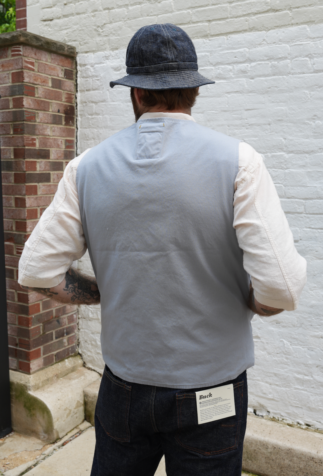 Indigofera Dryden Vest
