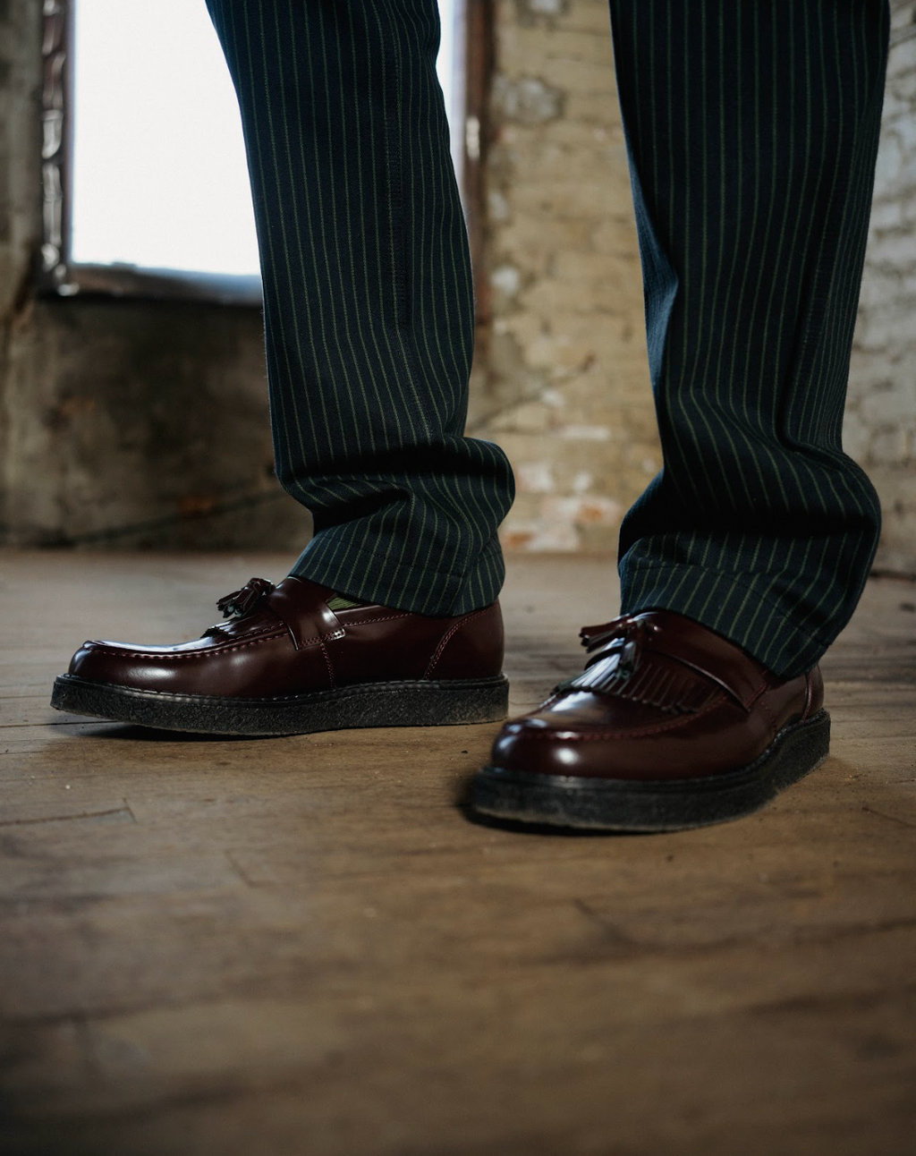 George Cox x Fred Perry Tassel Loafer
