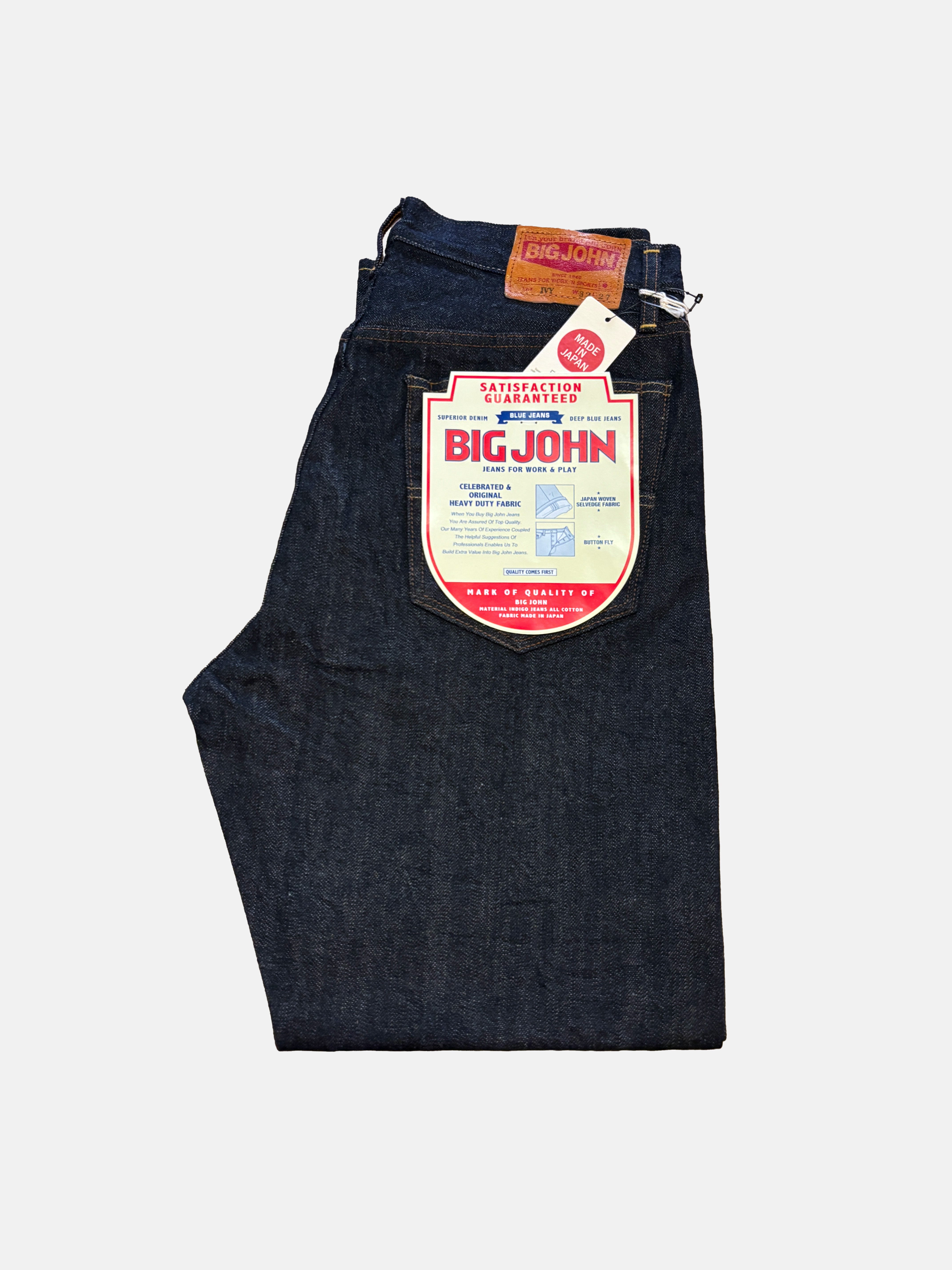 BIG JOHN 販促　おじさん　JEANS Big John Ivy Jeans – Ford General
