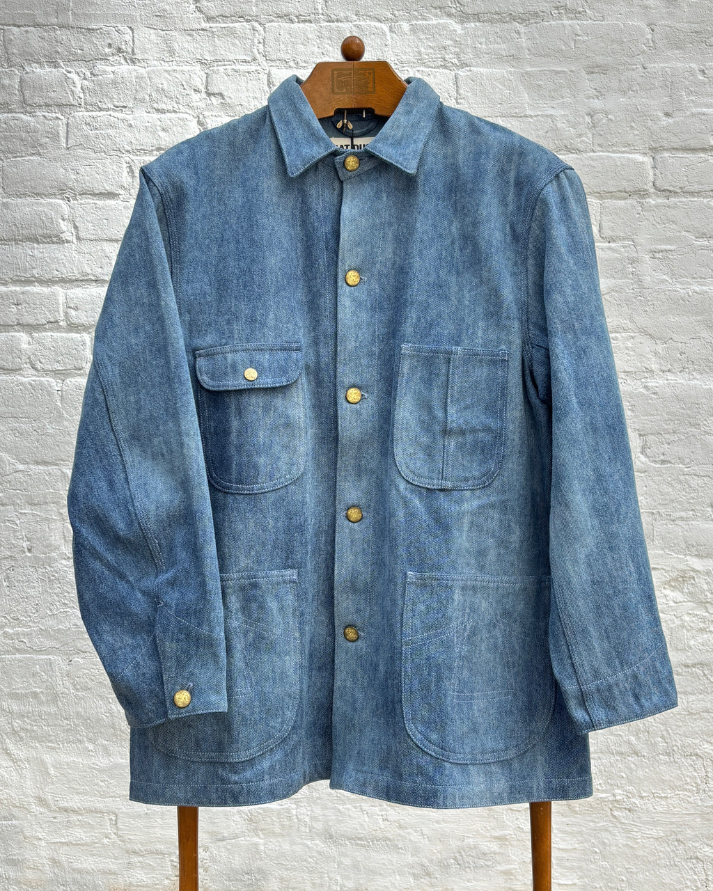 Eat Dust Acid Denim Alcatraz Jacket
