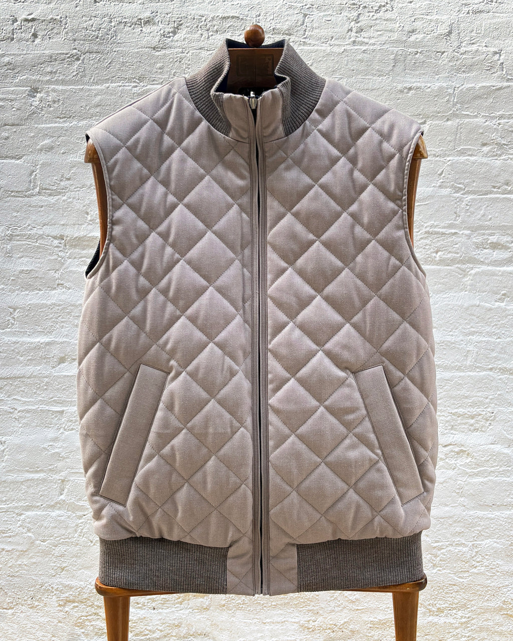 Zerosettanta Studio Flap/Rider Quilted Vest
