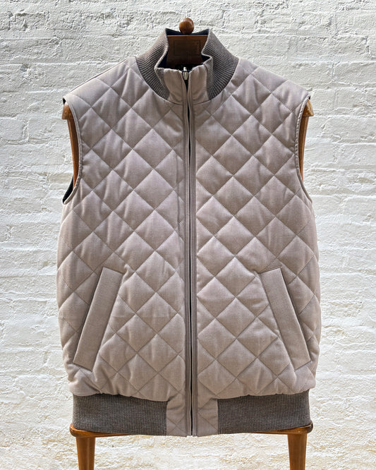 Zerosettanta Studio Flap/Rider Quilted Vest