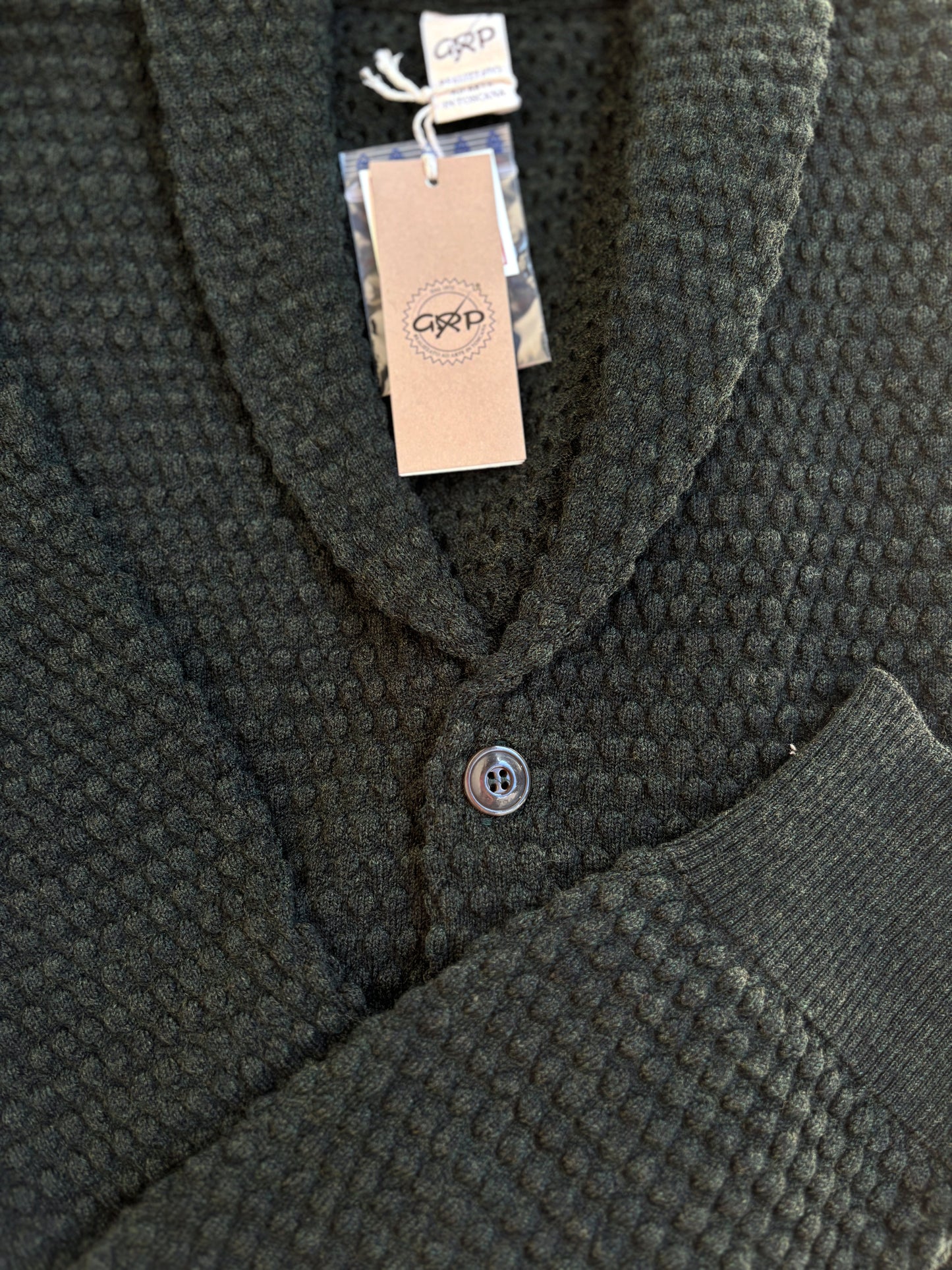 GRP Shawl Collar Cardigan
