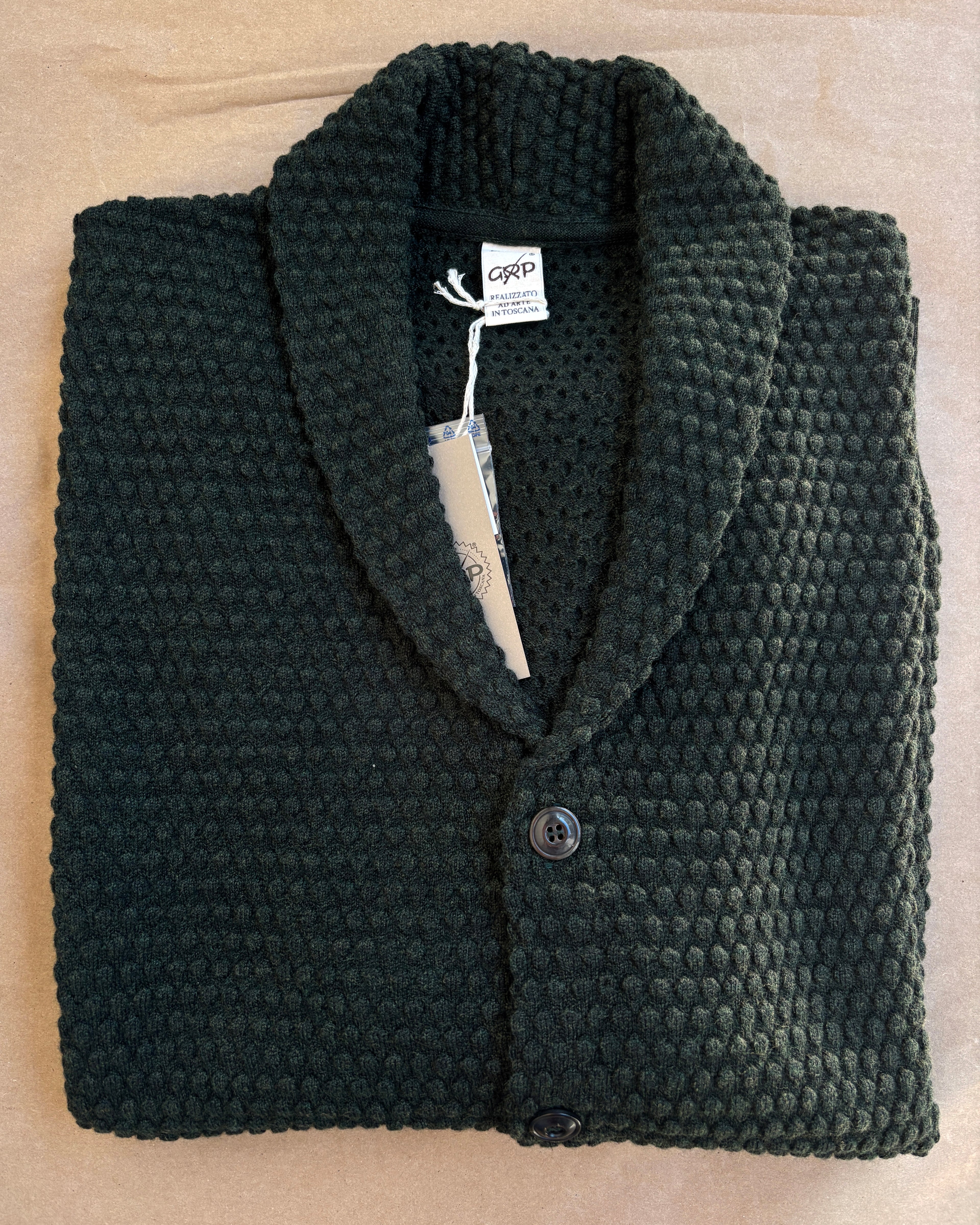 GRP Shawl Collar Cardigan