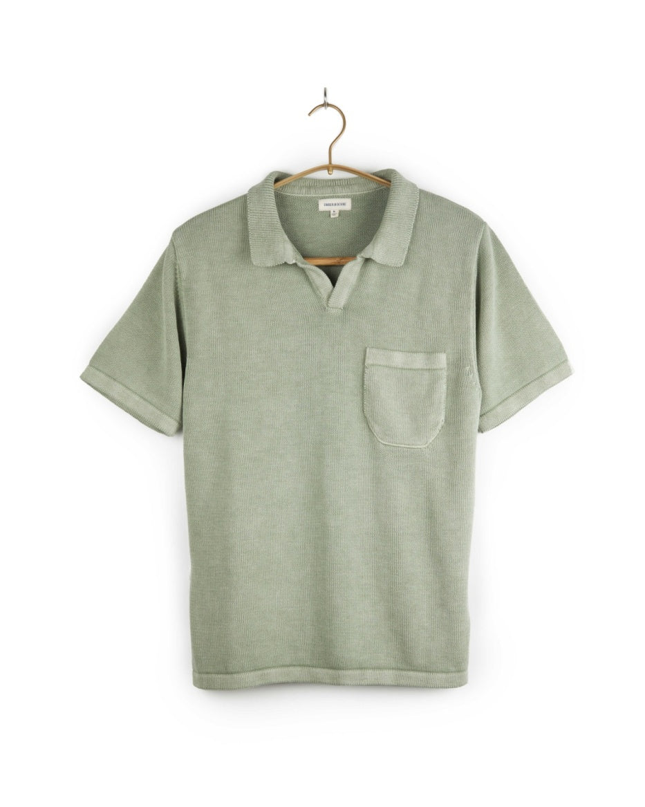 Umber & Ochre Johnny Collar Polo