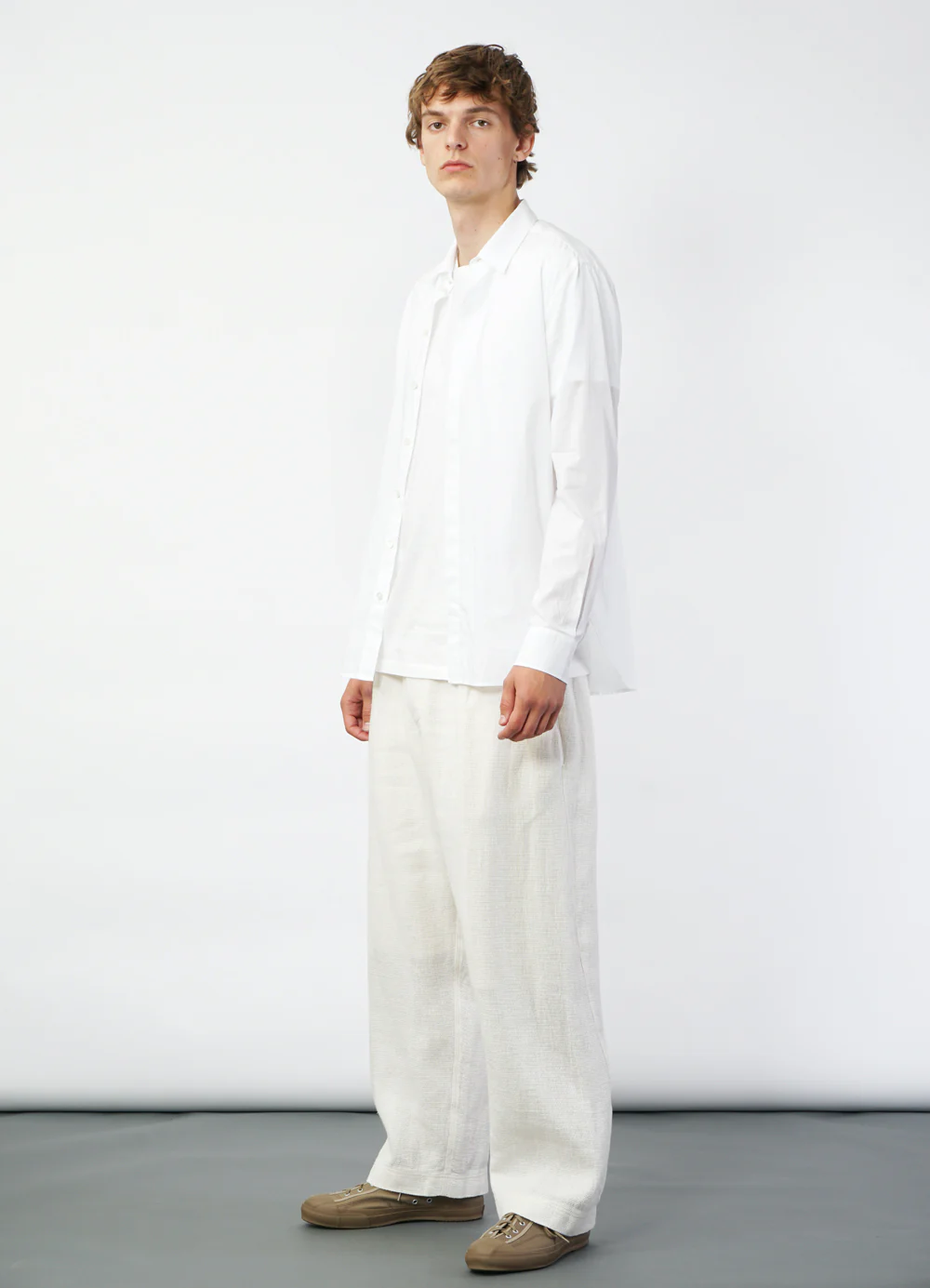 Hansen Bobby Wide Pleated Trouser