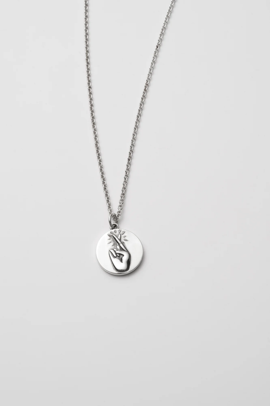 Fingers Crossed Pendent