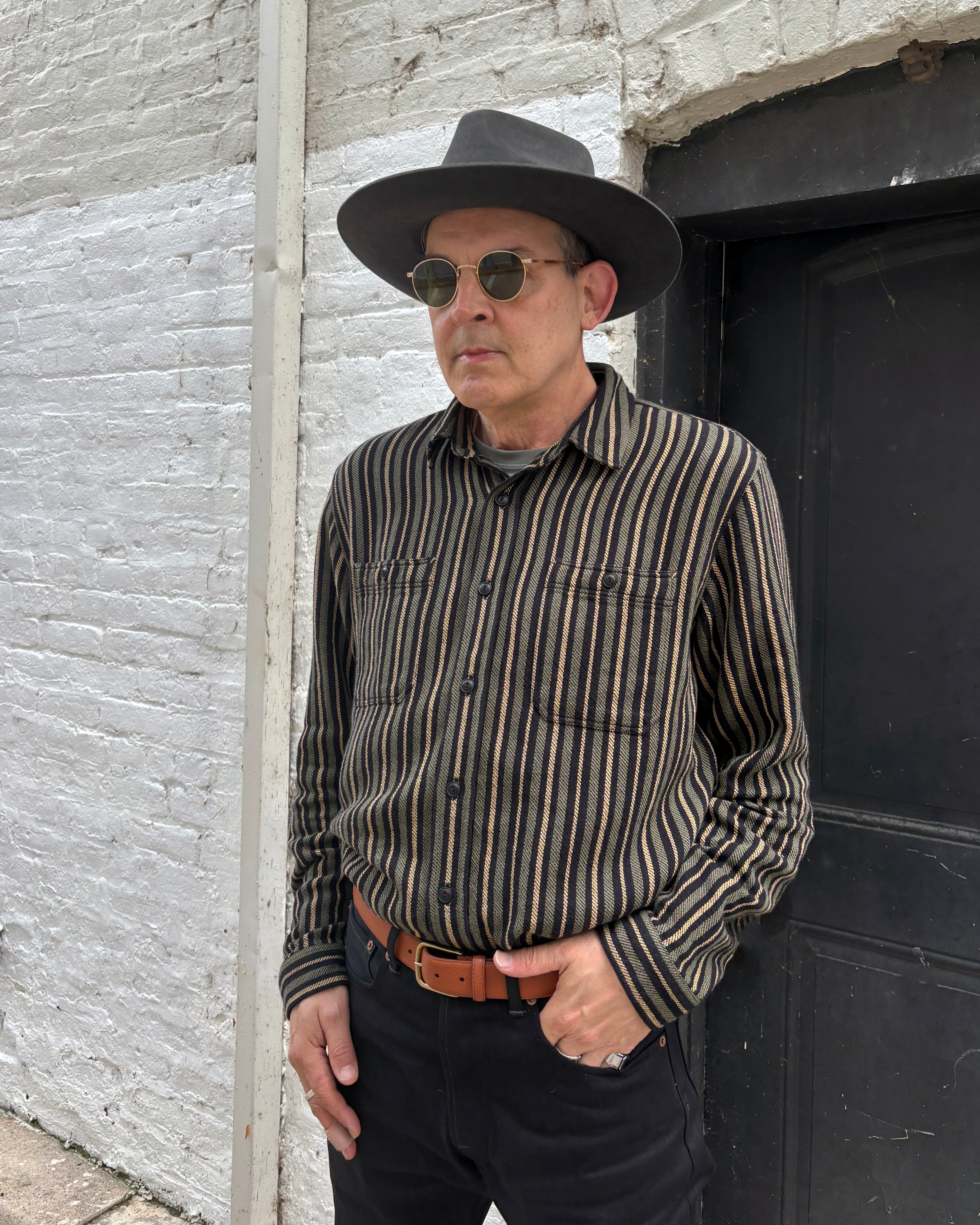 Indigofera McAllen Multistripe Shirt