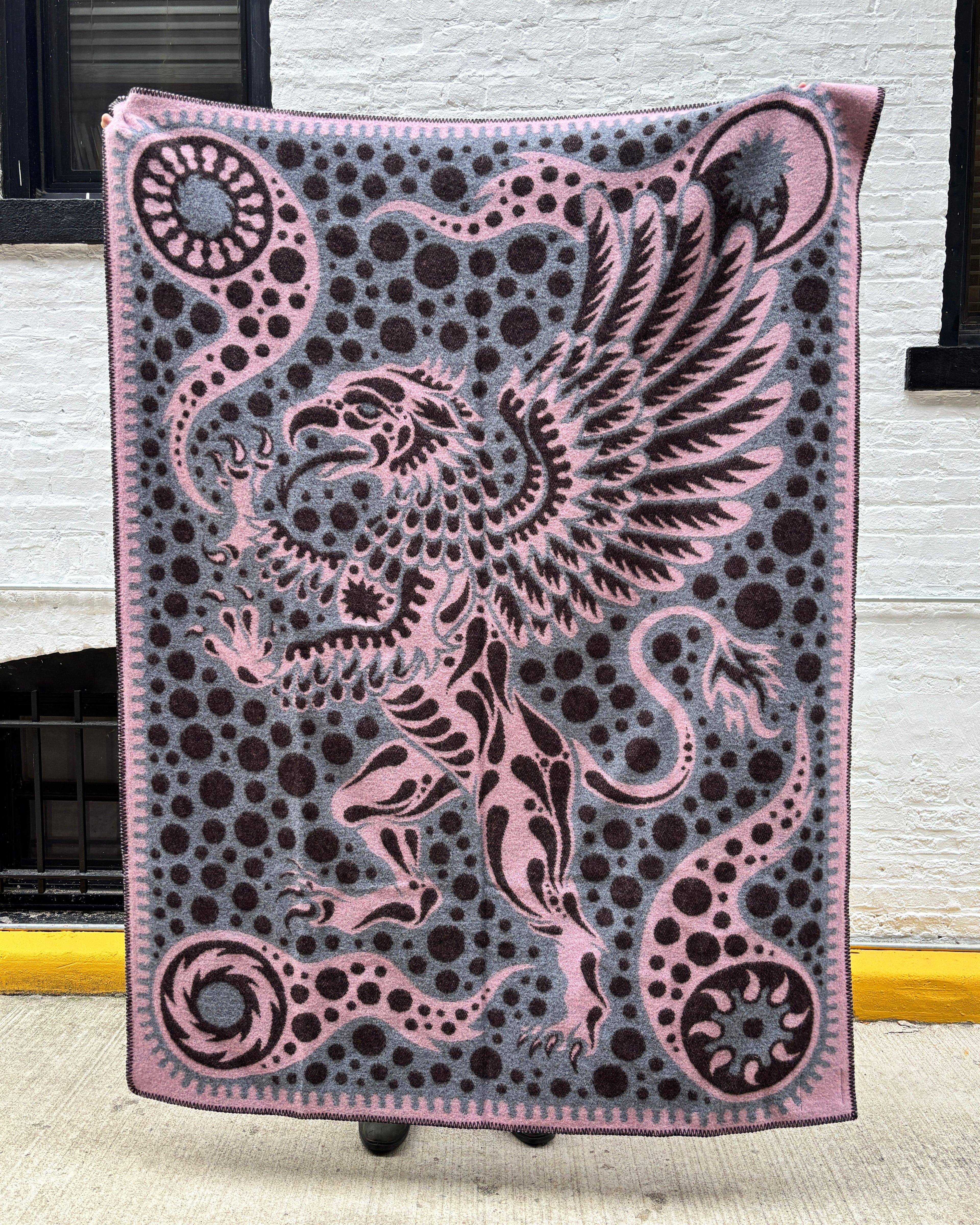 Indigofera Gryphon Wings Blanket