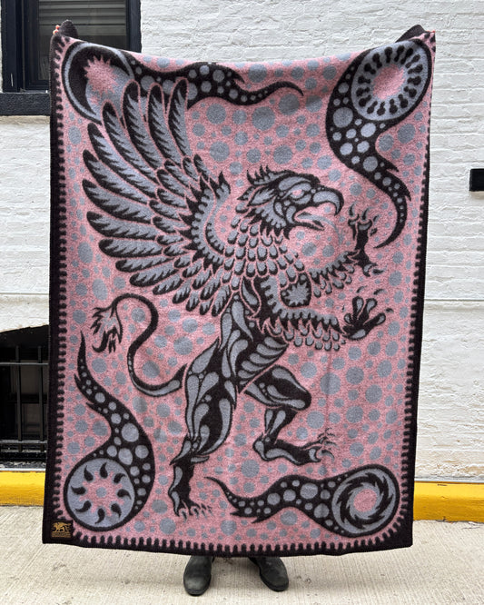 Indigofera Gryphon Wings Blanket
