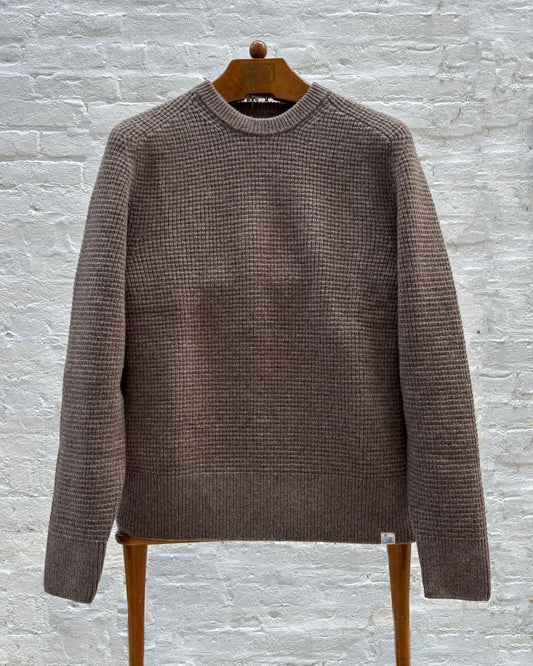 Merz b. Schwanen Blade 02 Waffle Structured Pullover