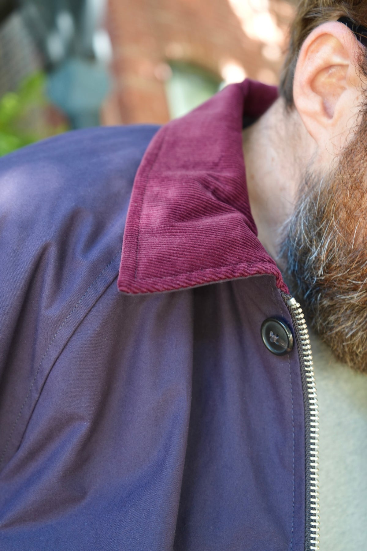 Norse Projects Holman Wax Raglan Insuated Jacket