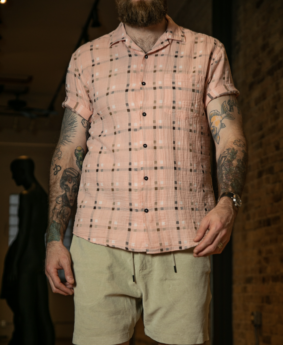 Jonny 1950's Style Short Sleeve Shirt
