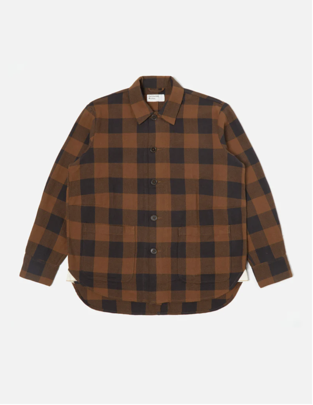 Brown, Winter Gingham, XS