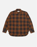 Brown, Winter Gingham, XS