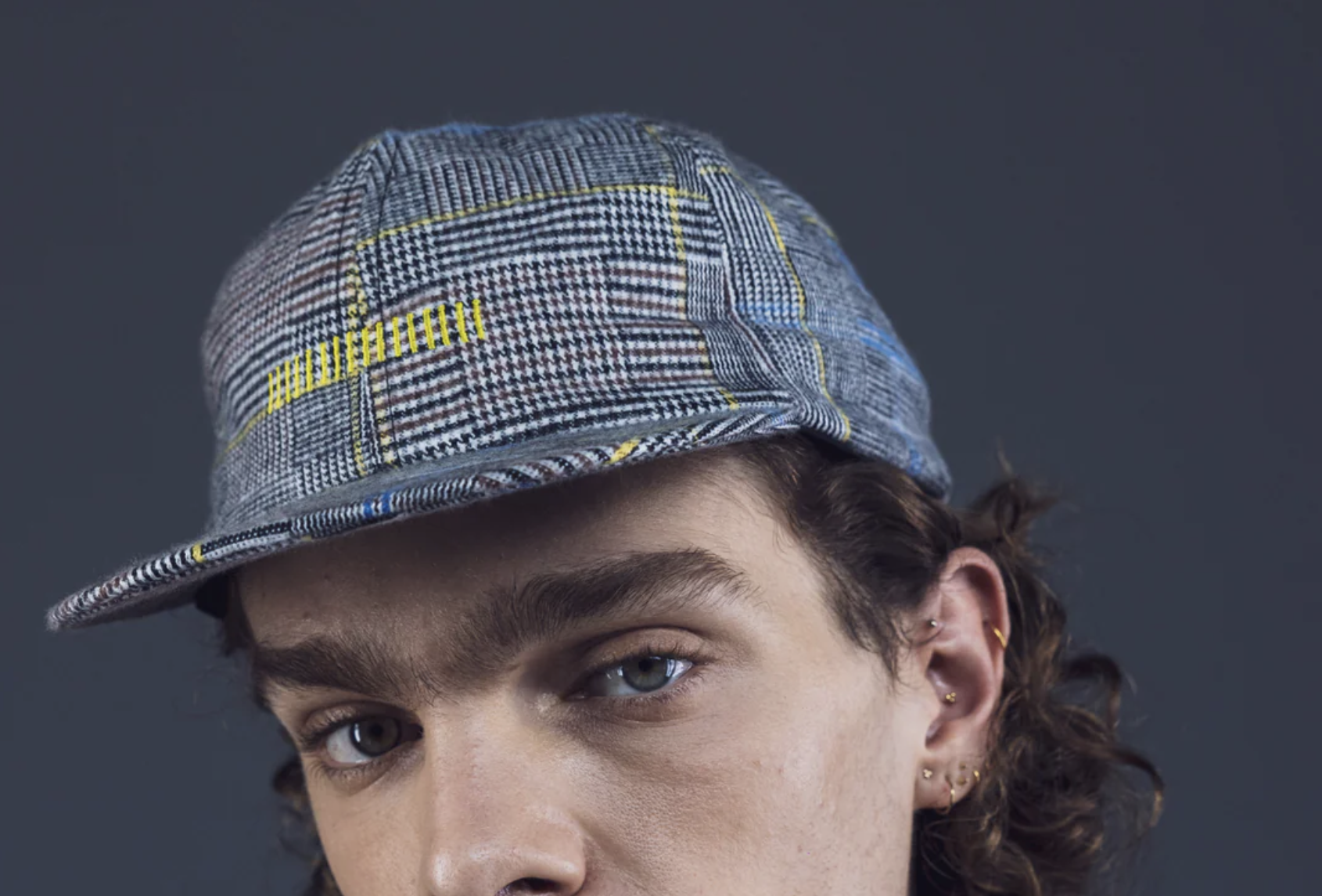 Grey/Yellow Check, OS