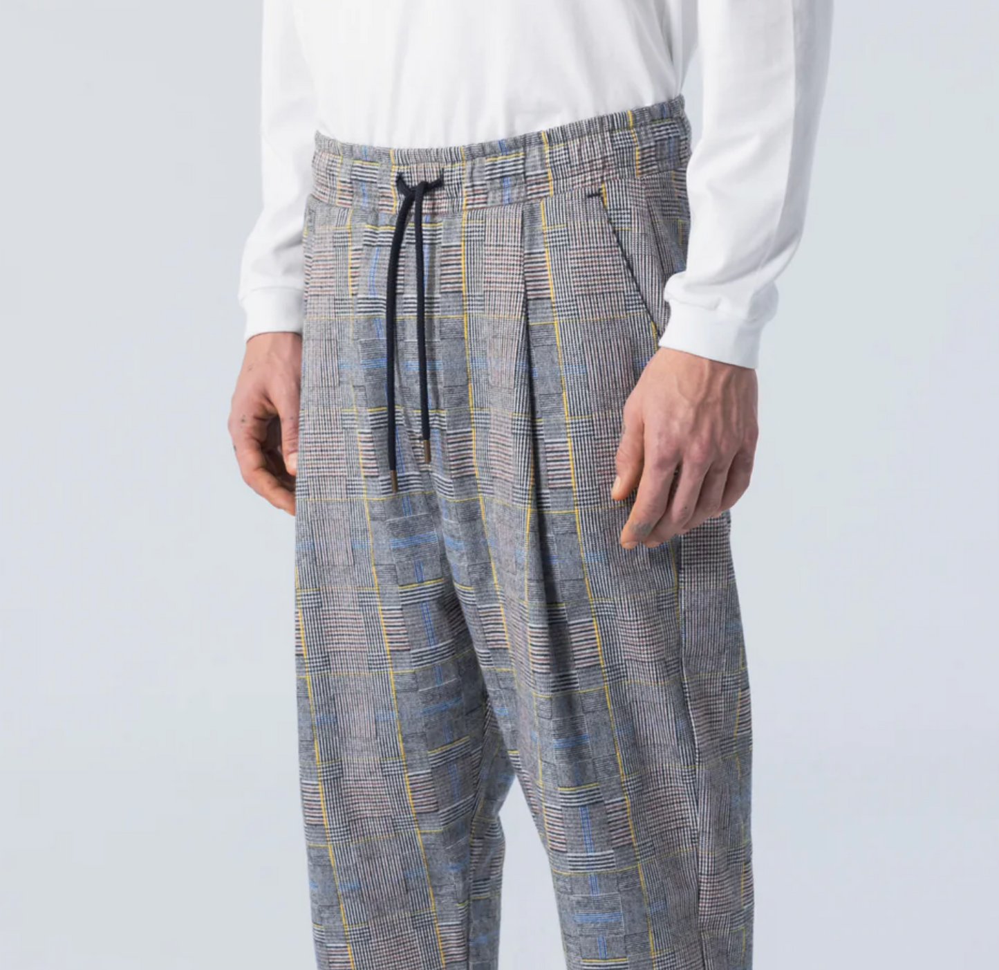 Grey/Yellow Check, 30