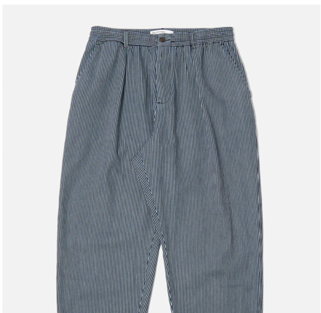 Indigo Stripe, 28, Hickory Twill