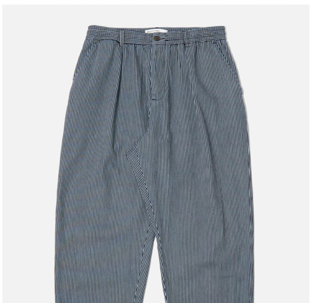 Indigo Stripe, 28, Hickory Twill