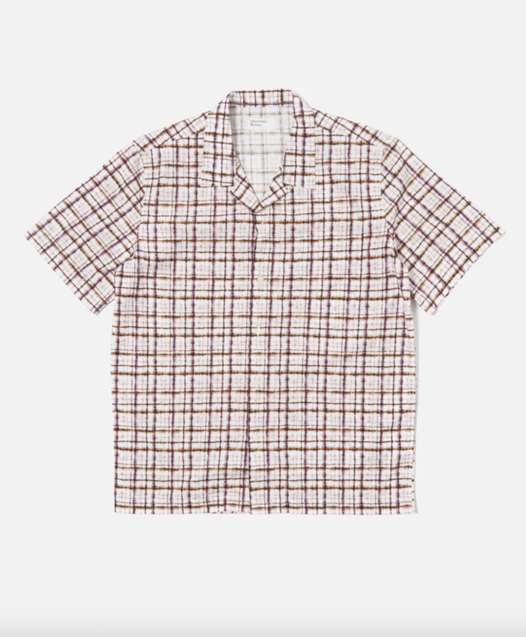 Ecru/Lilac, Tie Dye Cotton, S