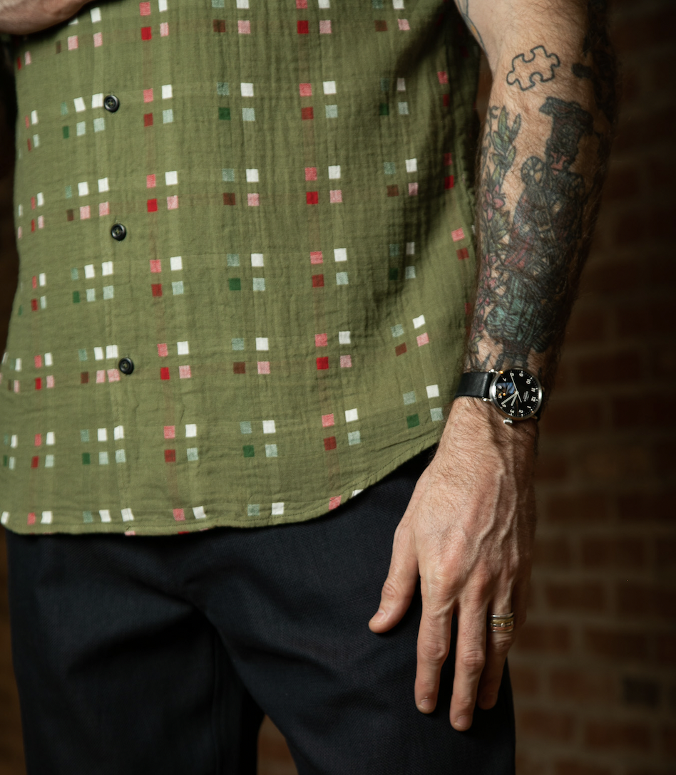 Jonny 1950's Style Short Sleeve Shirt