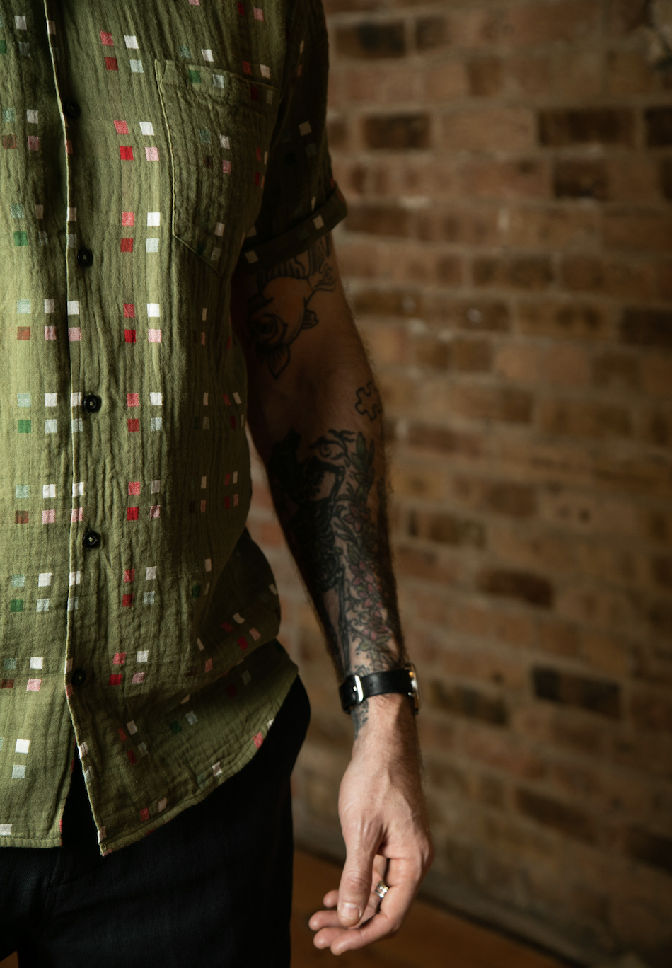 Jonny 1950's Style Short Sleeve Shirt