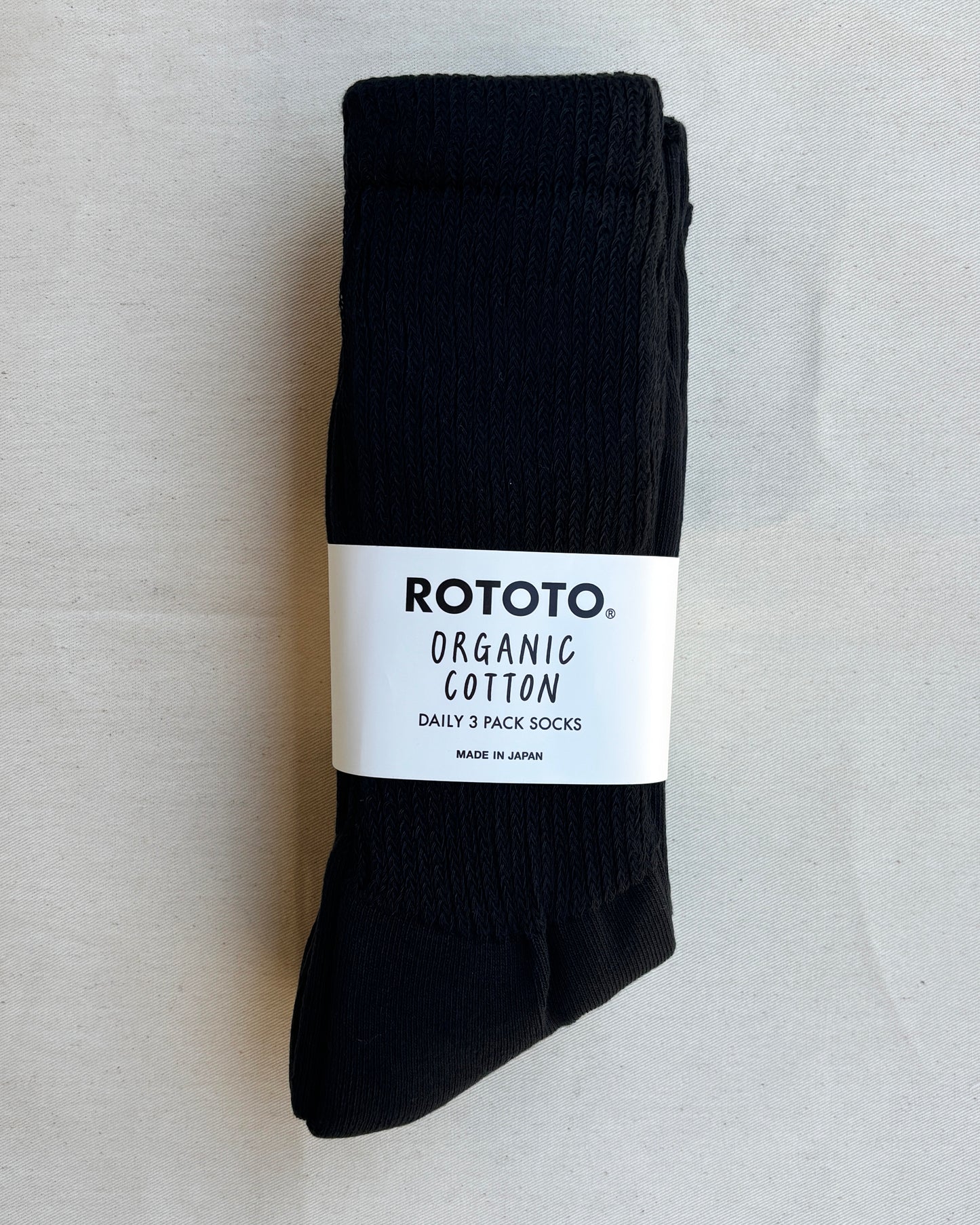 Rototo Organic Daily 3 Socks