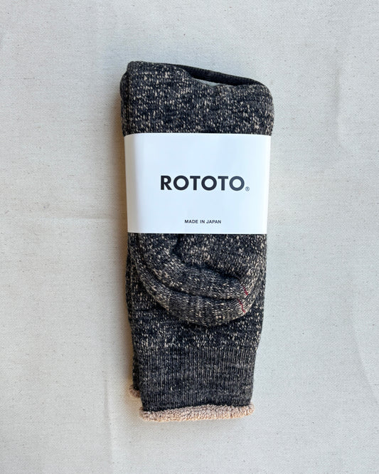 Rototo Double Face Crew Socks