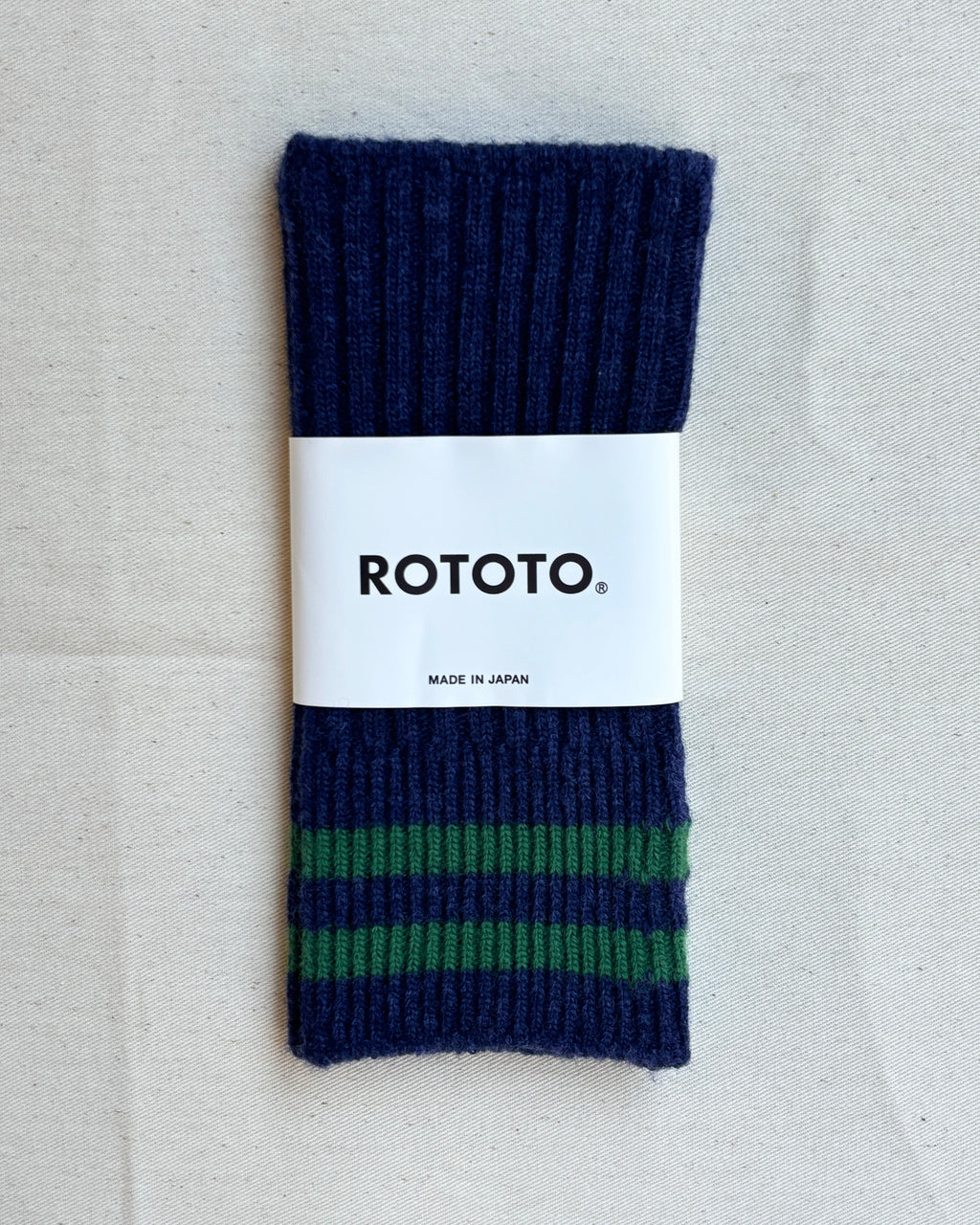 Rototo Stripe Seamless Hand Warmer