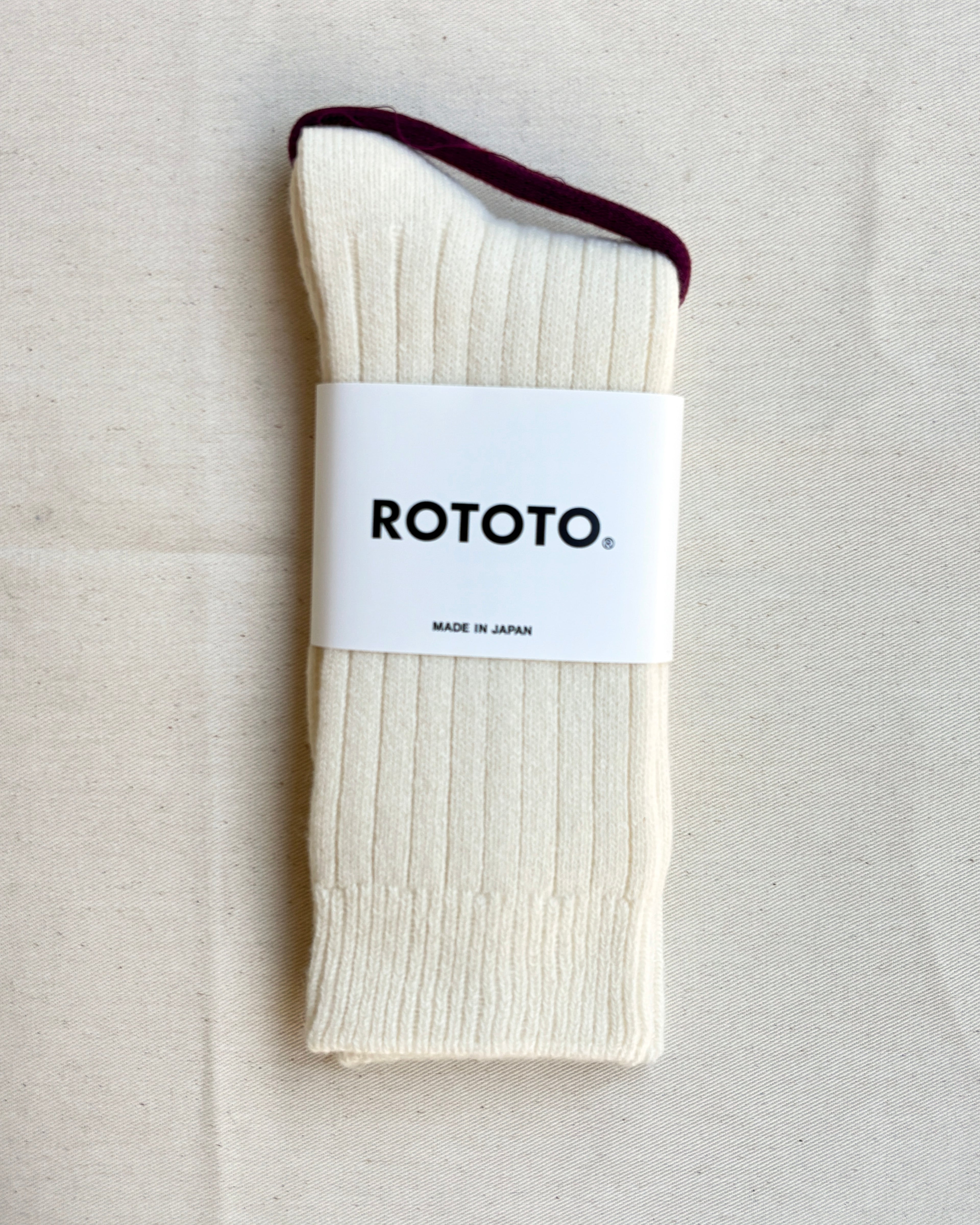 Rototo Cotton Wool Socks