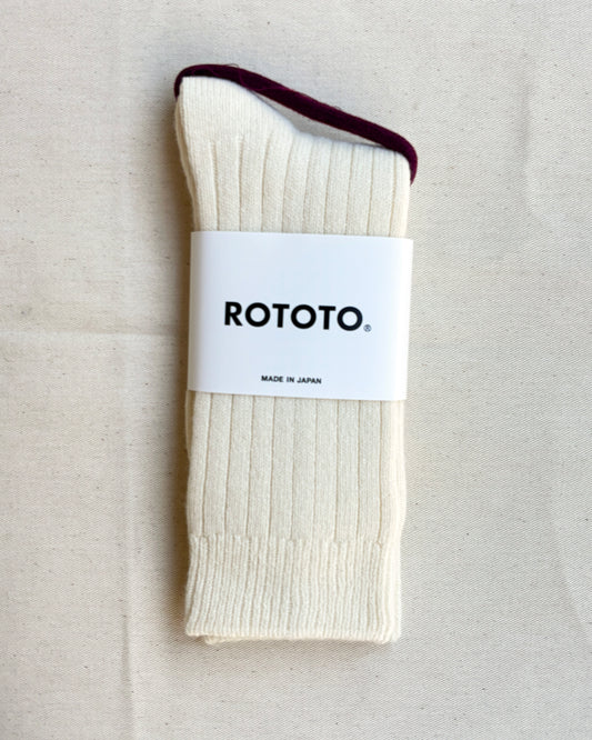 Rototo Cotton Wool Socks