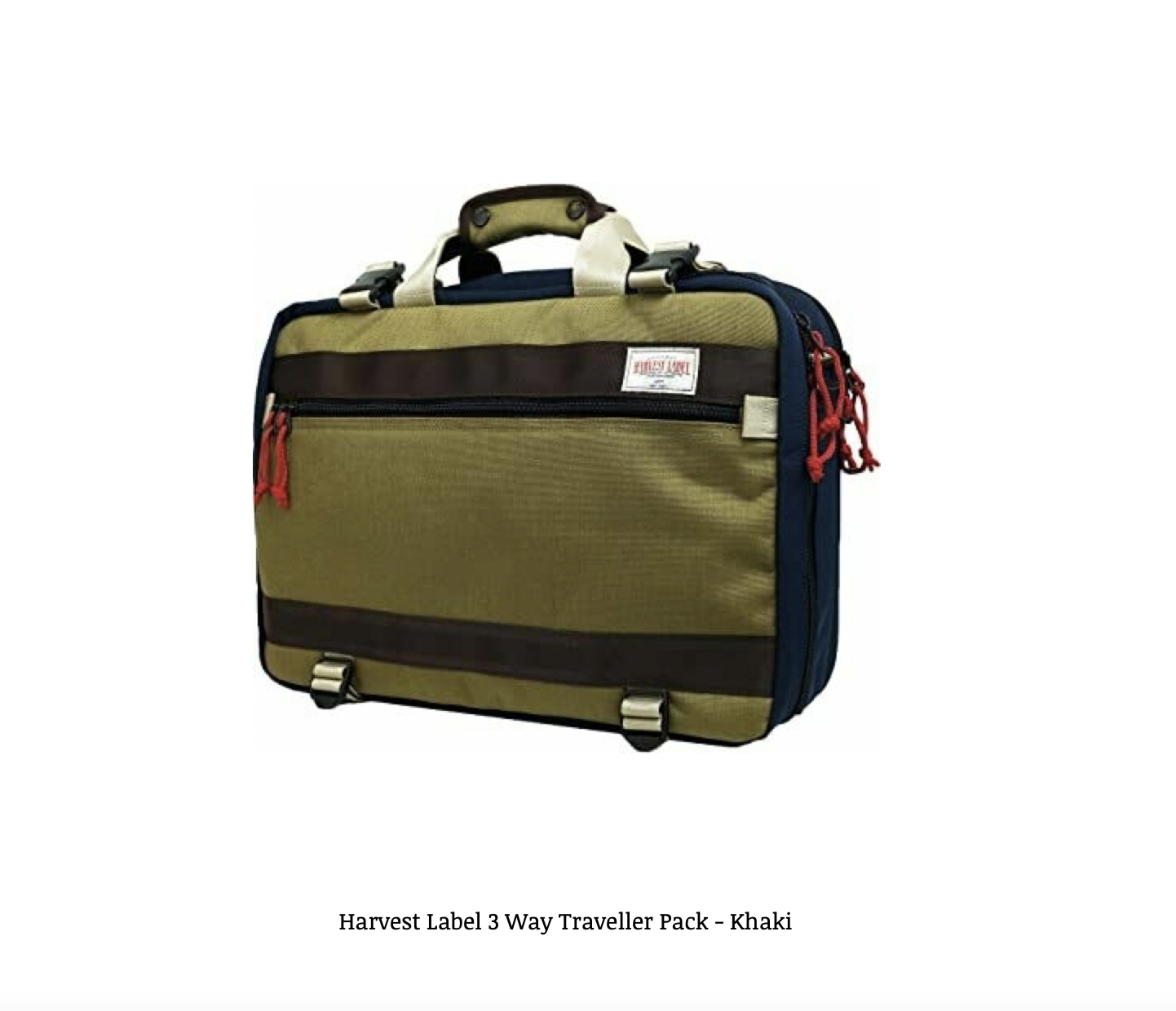 HHC-4315-KHK 3 Way Traveller Pack