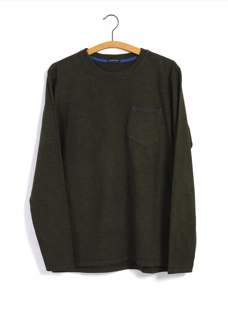 Jones Long Sleeve Pocket Tee