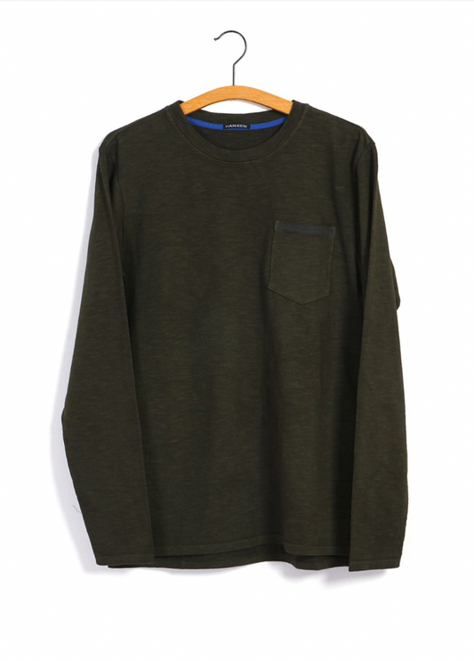 Jones Long Sleeve Pocket Tee