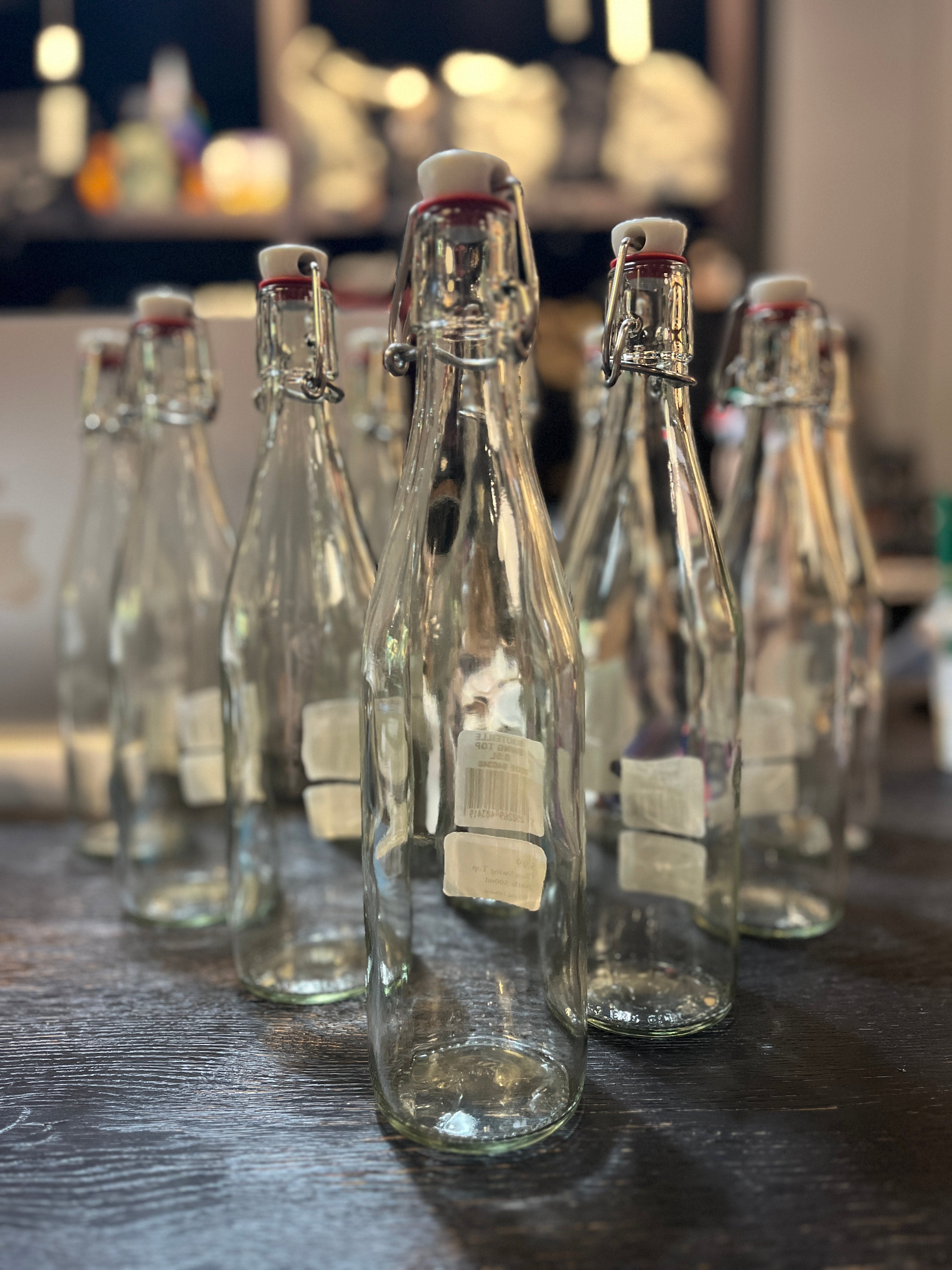 Glass Swing Top Bottle 500ml