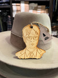 Dwight Schrute Wooden Ornament
