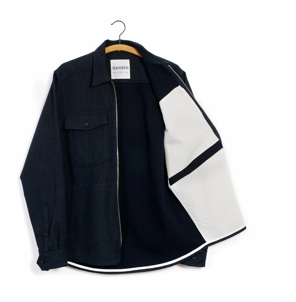 Sigve Zip Front Overshirt