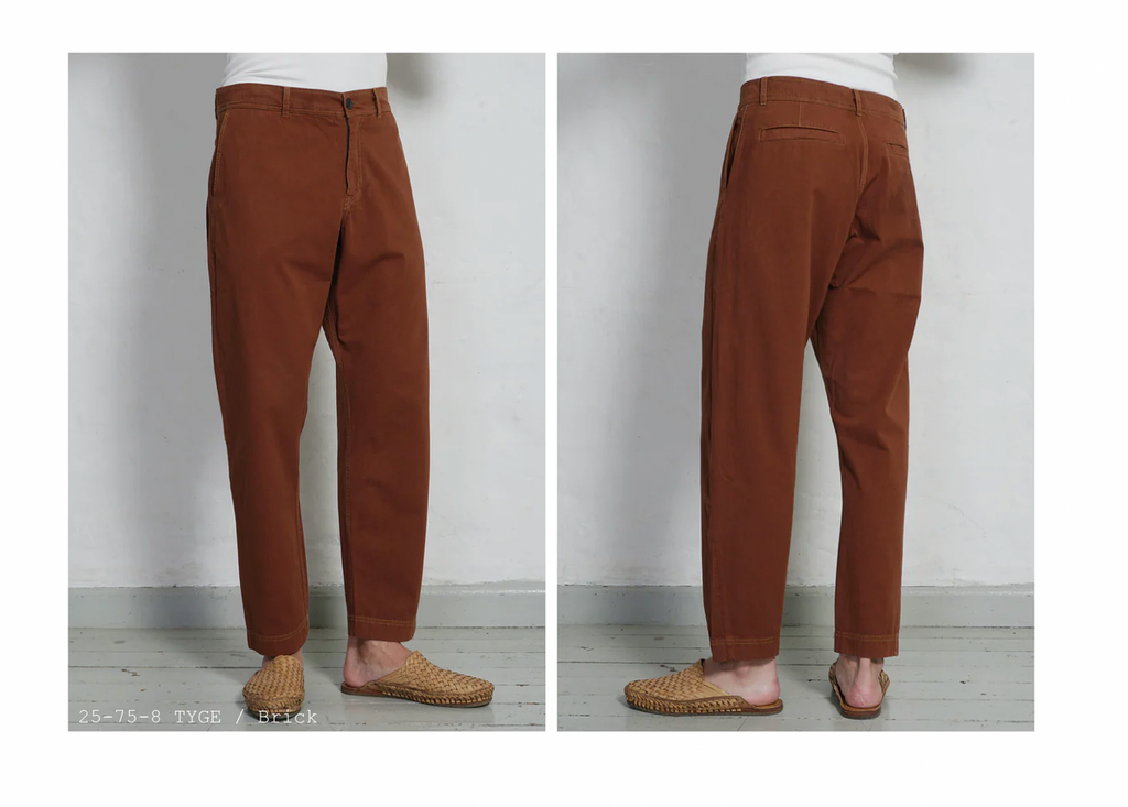 Tyge Wide Cut Cropped Trouser