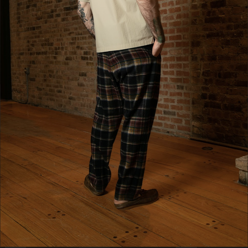 Tyge Wide Cut Cropped Trouser