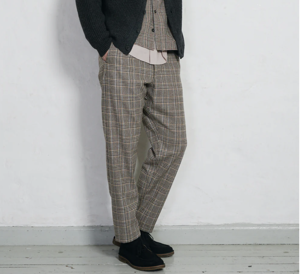 Tyge Wide Cut Cropped Trouser