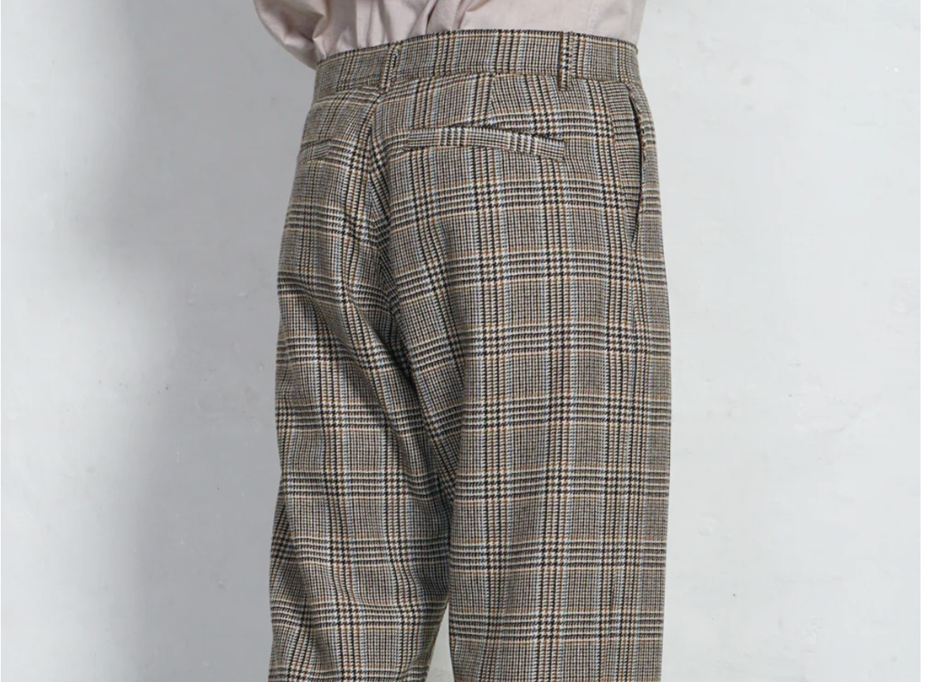 Tyge Wide Cut Cropped Trouser