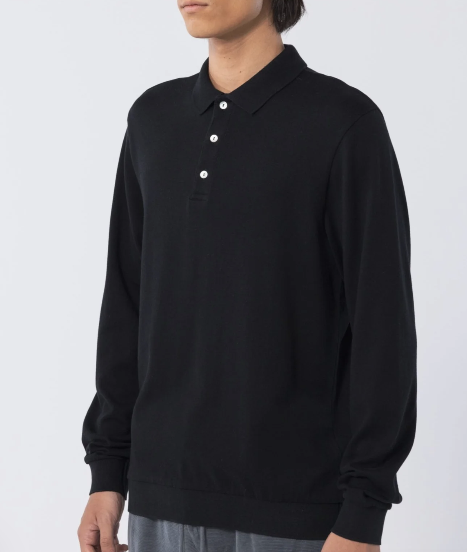 Long Sleeve Polo Shirt
