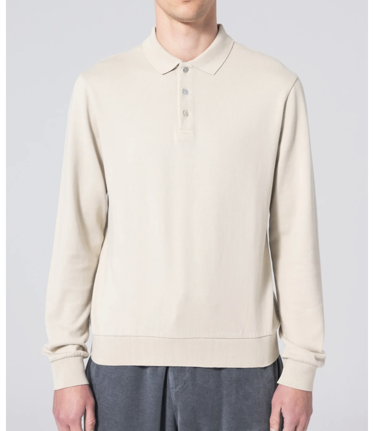 Long Sleeve Polo Shirt