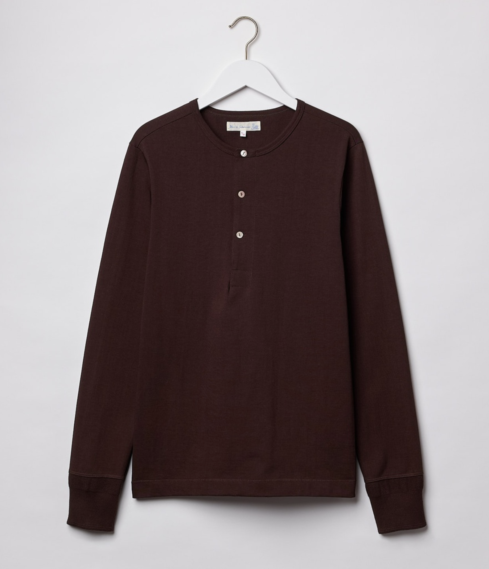 206 Loopwheeled Henley