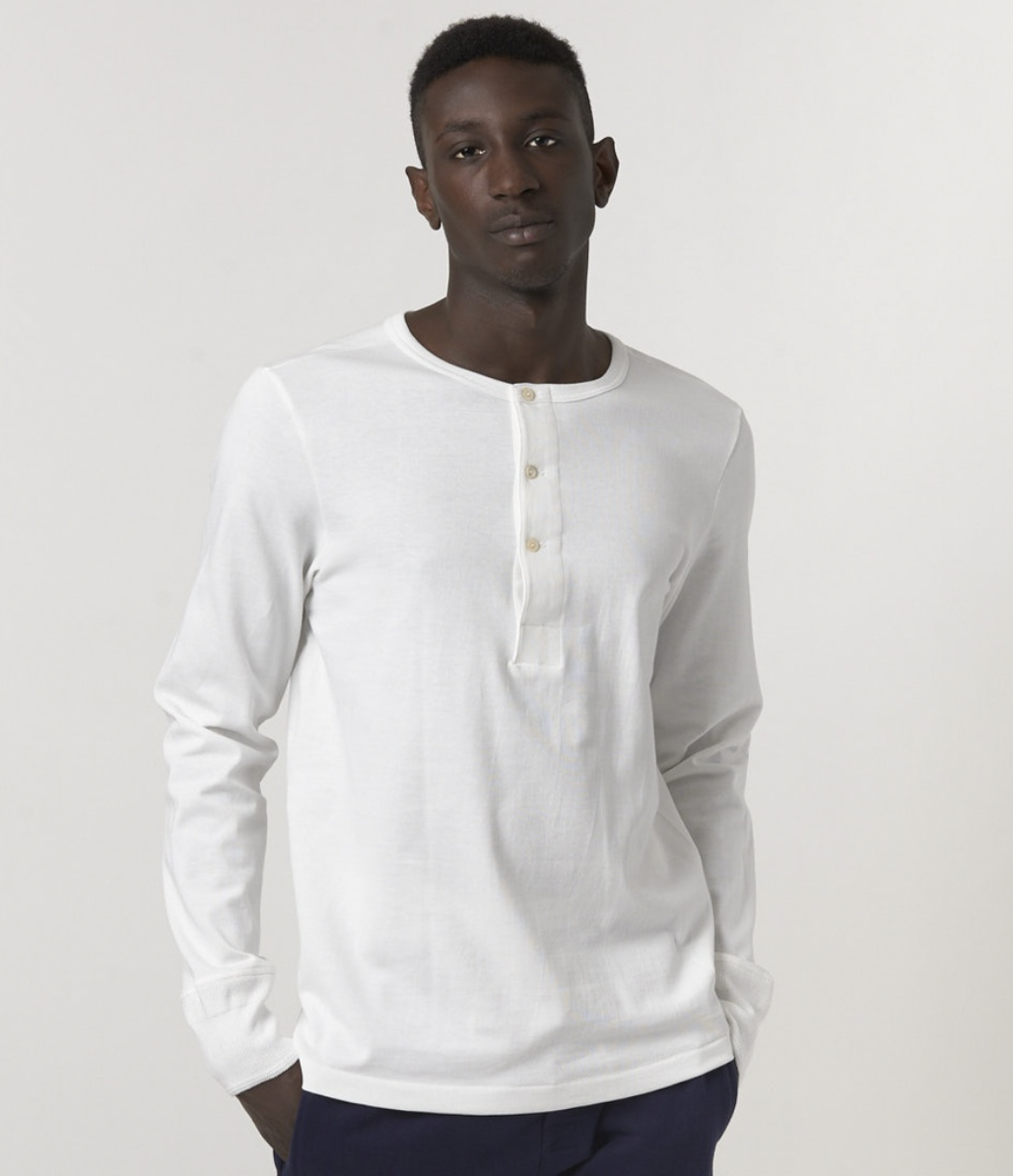 206 Loopwheeled Henley
