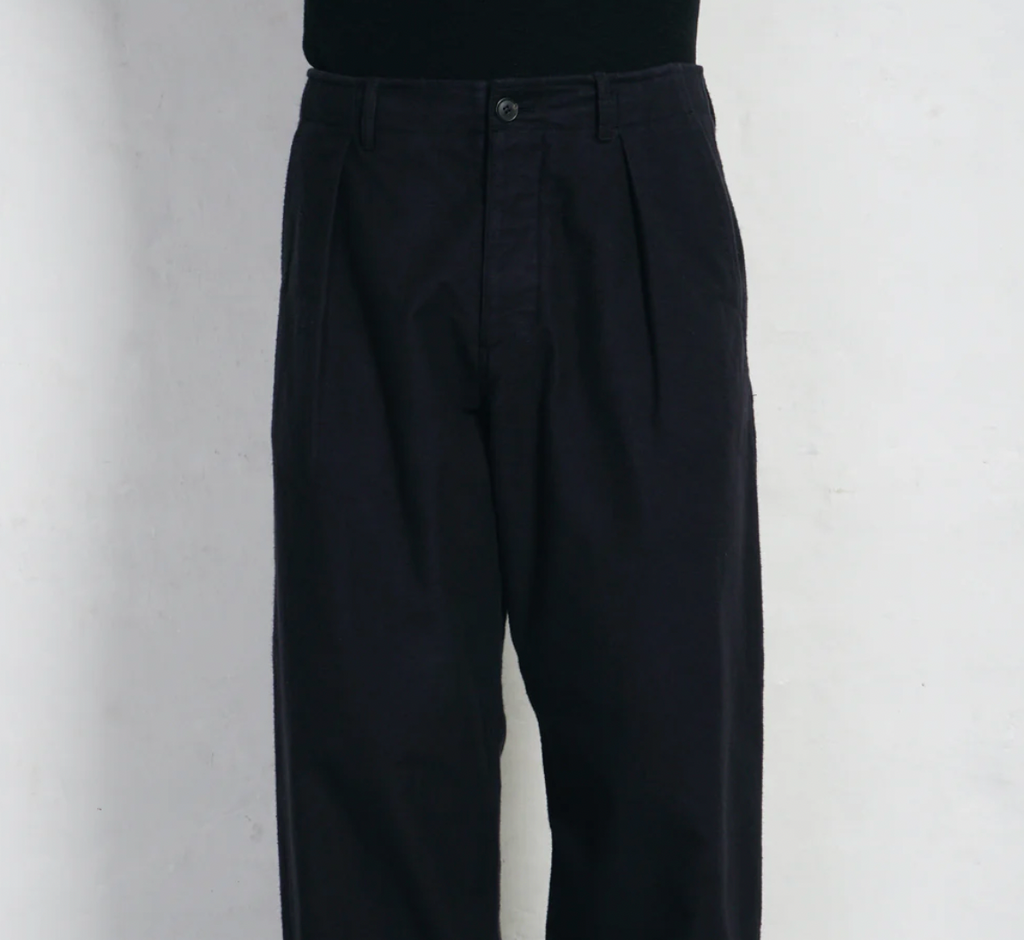 Bobby Wide Pleated Trouser