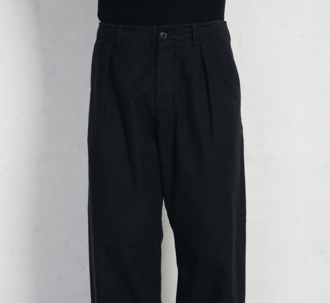 Bobby Wide Pleated Trouser