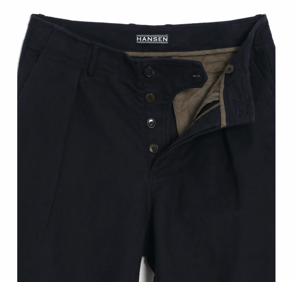 Bobby Wide Pleated Trouser