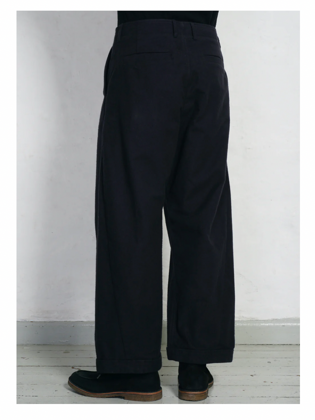 Bobby Wide Pleated Trouser