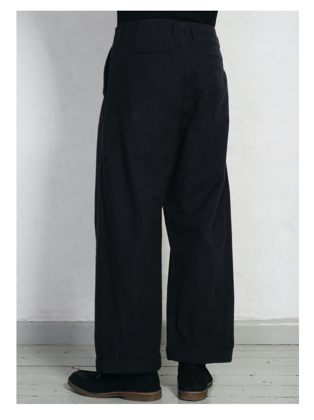 Bobby Wide Pleated Trouser